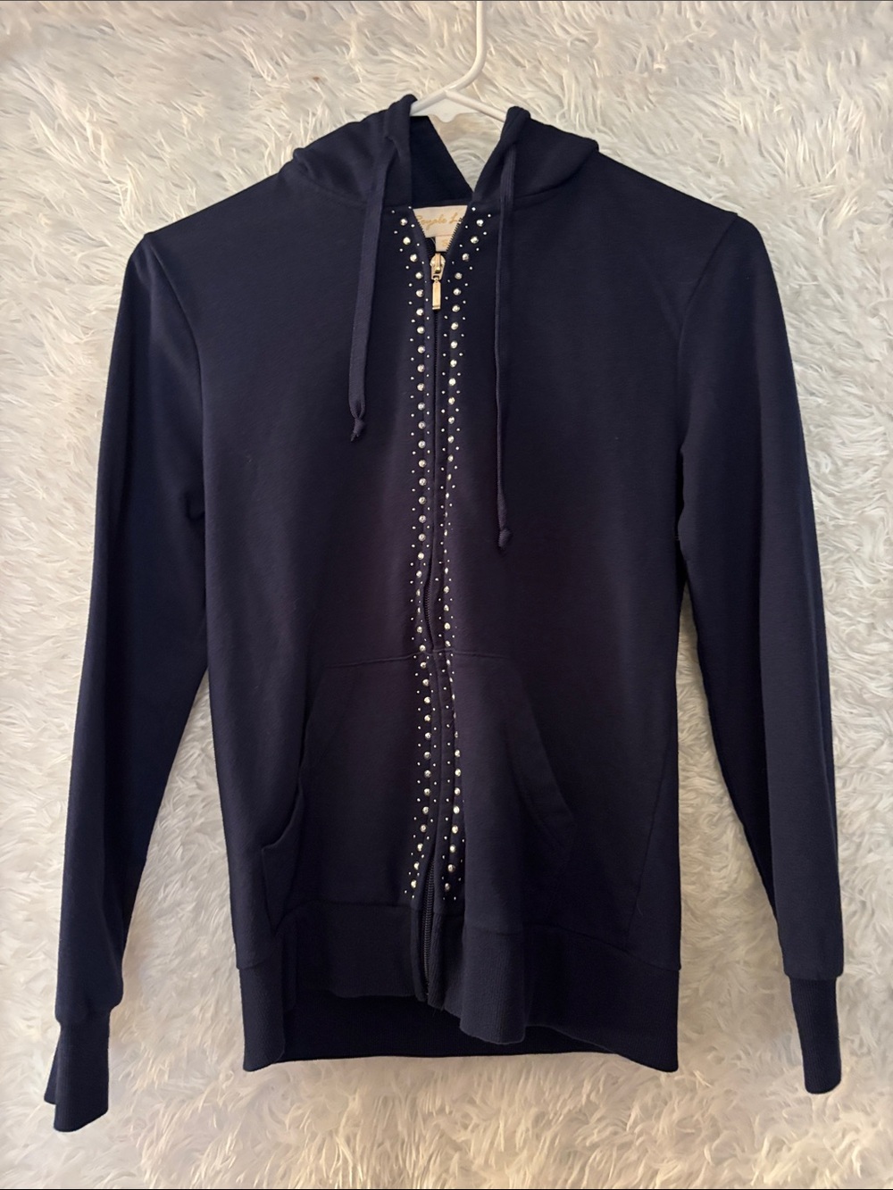 Royale Lady Zippered Hoodie Size Small
